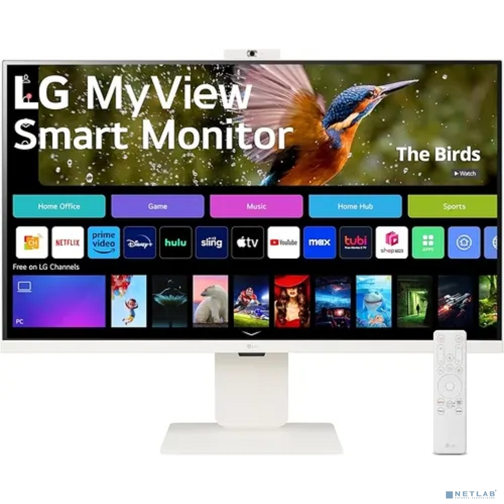 LCD LG 31.5" 32SR85U-W Smart Monitor