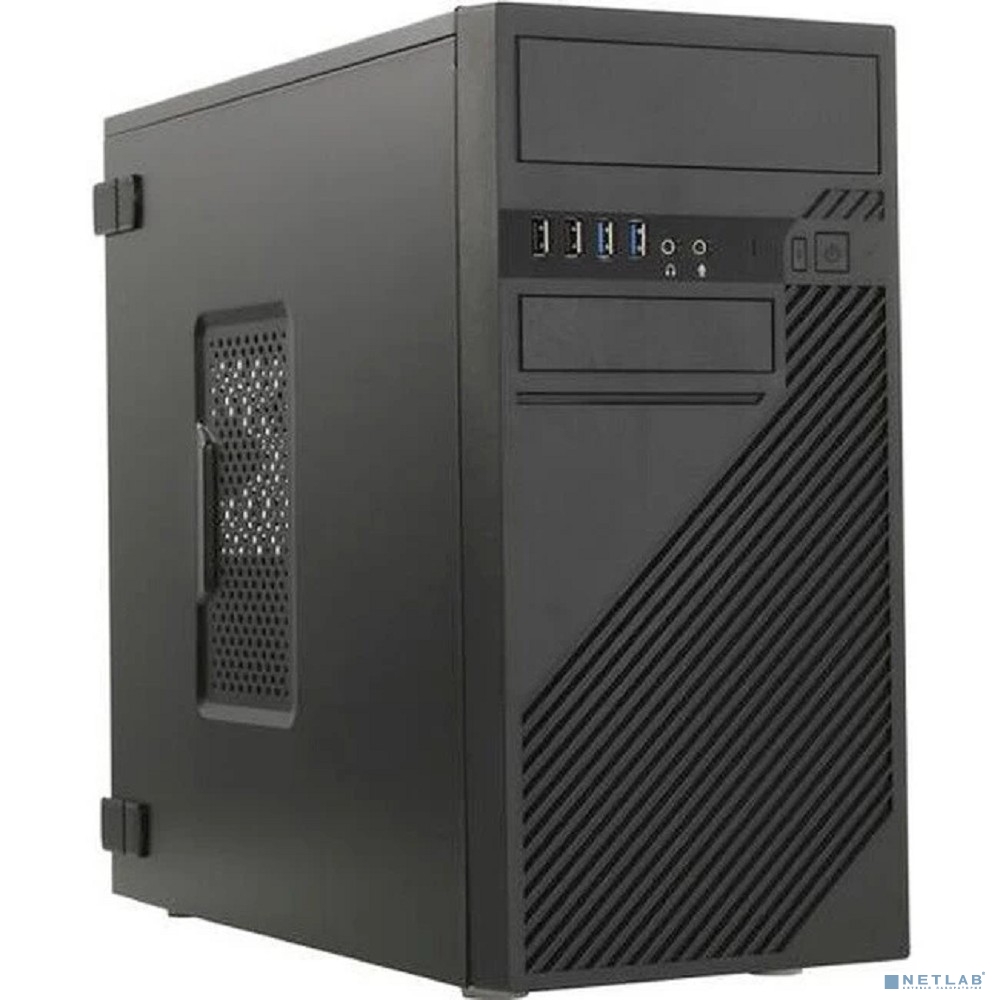 MiniTower InWin EFS712BL PM-600ATX U3*2+U2*2+A(HD)+ front fan holder + Screwless