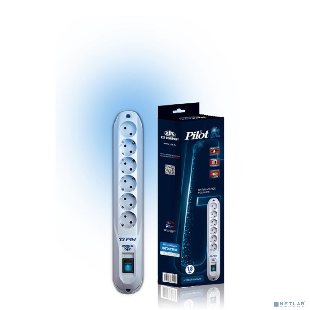 ZIS Сетевой фильтр Pilot - GL(6) 5м