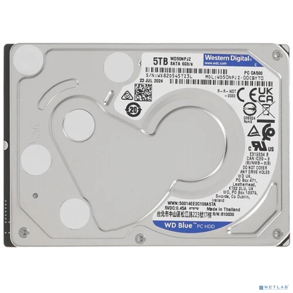 5Tb WD SATA3 2.5" Blue 4800 RPM 128Mb WD50NPJZ