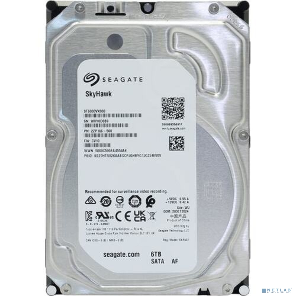 6TB Seagate SkyHawk (ST6000VX008)