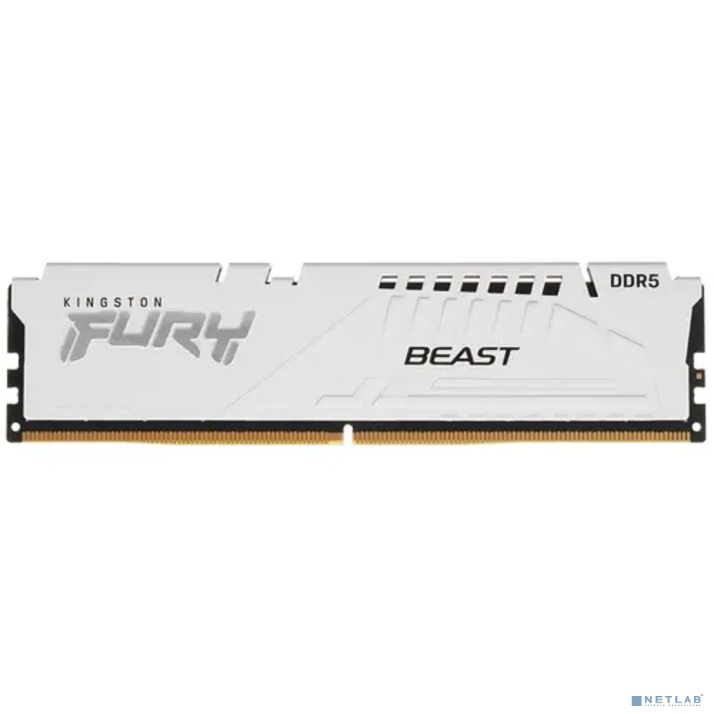 Память DDR5 32GB 5200MHz Kingston KF552C36BWE-32 Fury Beast Expo RTL Gaming PC5-41600 CL36 DIMM 288-pin 1.25В kit single rank с радиатором Ret
