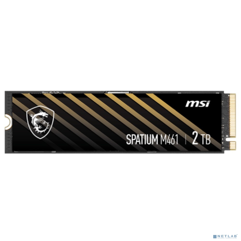Твердотельный накопитель SSD MSI 2TB PCIe 4.0 NVMe M.2 SPATIUM M461