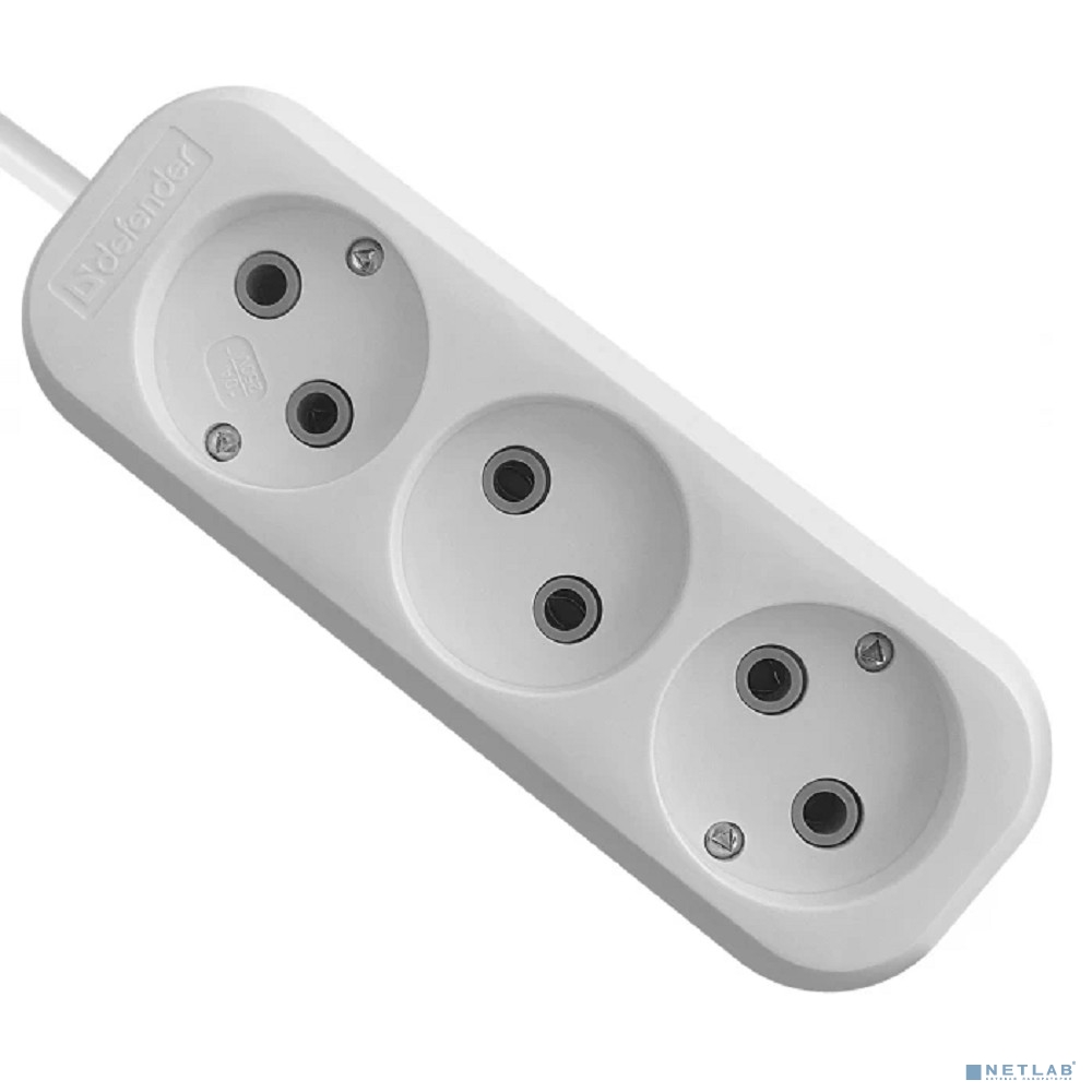 Defender Удлинитель B230 10 А, 7.0 м , без заземления