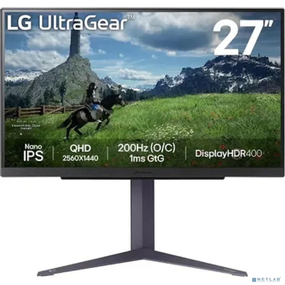 LCD LG 27" 27GS85Q-B UltraGear черный