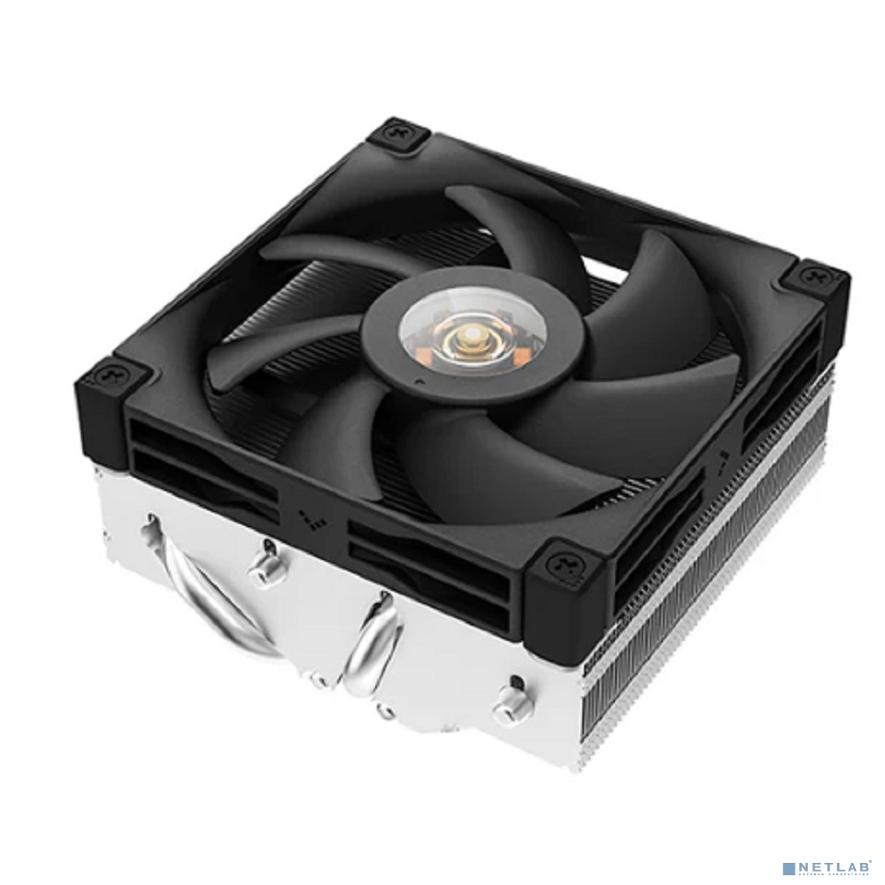 Cooler Deepcool AN400 LGA1700/1200/115X/AM5/AM4 низкопрофильный 52,5 mm TDP 150W, PWM, Fan 120mm, 4 тепл. трубок