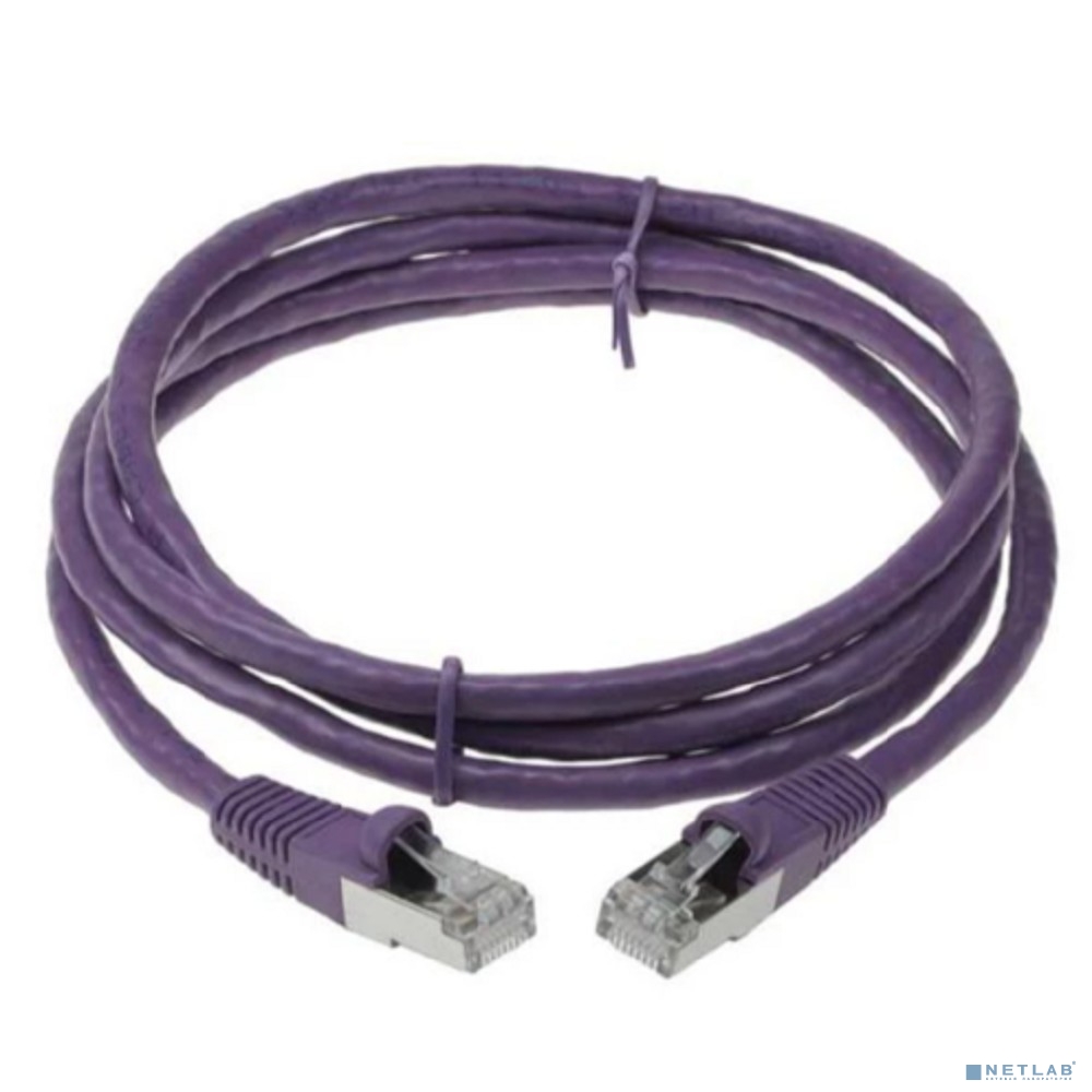 Кабель ACD Патч-корд ACD-LPS6AZ-15P |ACD-LPS6AZ-15P| Cat6a SSTP 26AWG 4Pair, CU, LSZH, Пурпурный, 1.5м