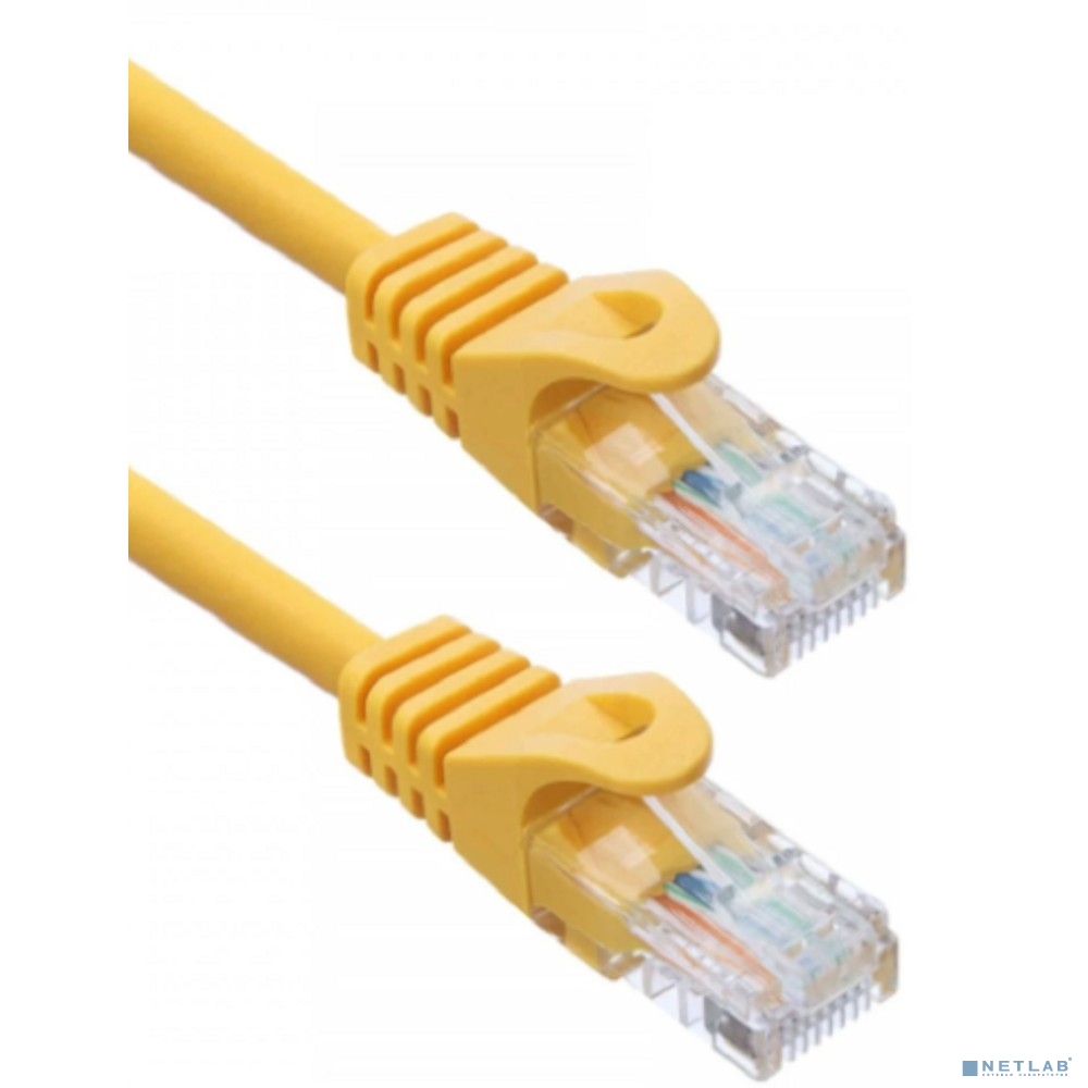 Кабель ACD Патч-корд ACD-LPU5E-5DY |ACD-LPU5E-5DY| Cat5e UTP 24AWG 4Pair, 7/0.18мм CCA Желтый, 0.5м, (741371)