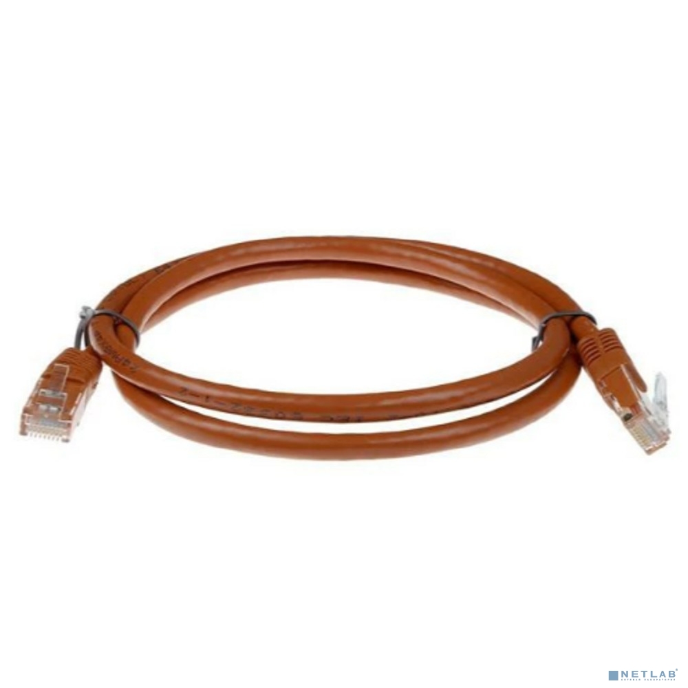 Кабель ACD Патч-корд ACD-LPU6Z-15N |ACD-LPU6Z-15N| Cat6 UTP 26AWG 4Pair, CU, LSZH, Коричневый, 1.5м