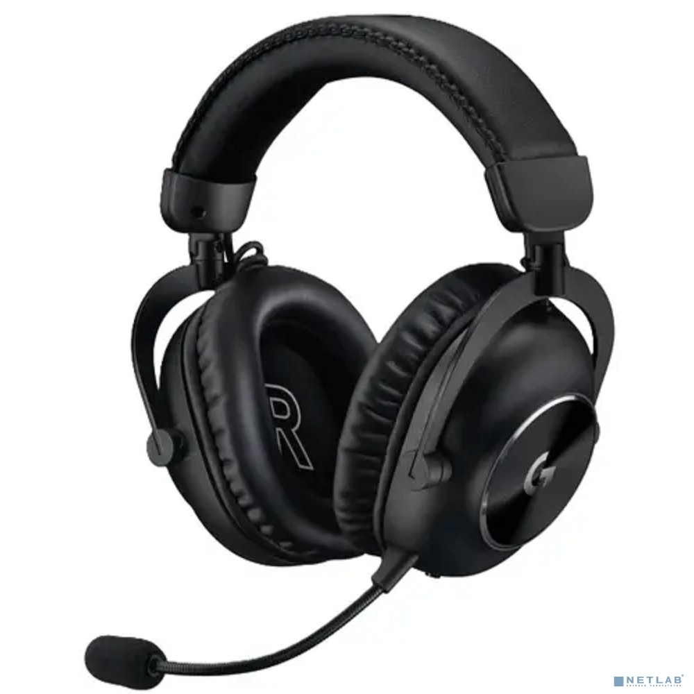 Наушники с микрофоном Logitech G Pro X 2 Lightspeed черный мониторные BT/Radio/3.5mm оголовье (981-001265)