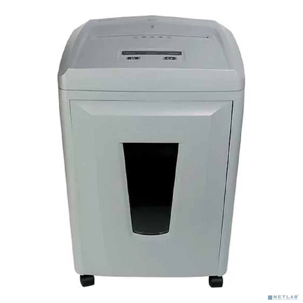 Шредер Heleos УП26-7 серый (секр.P-7) фрагменты 5лист. 26лтр. пл.карты CD