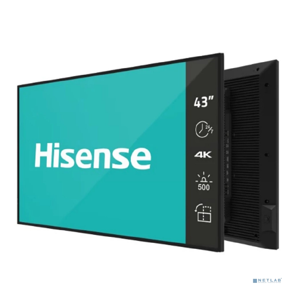 Панель Hisense 43DM66D 43", черный