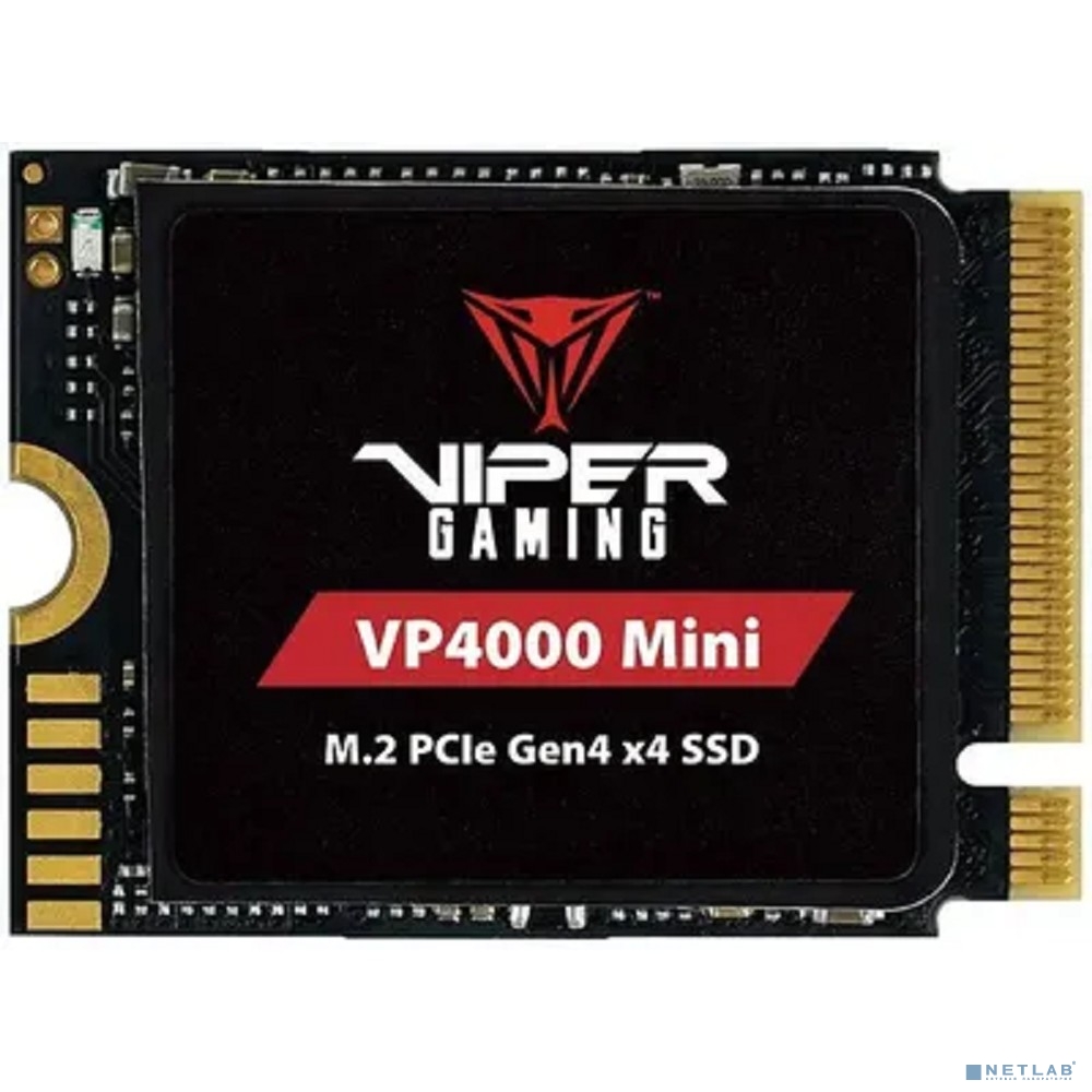 Твердотельный накопитель SSD, Patriot, VP4000M1TBM23, 1TB, Mini M.2 2230 PCIe Gen4 x4, 5000/3500 Мб/с