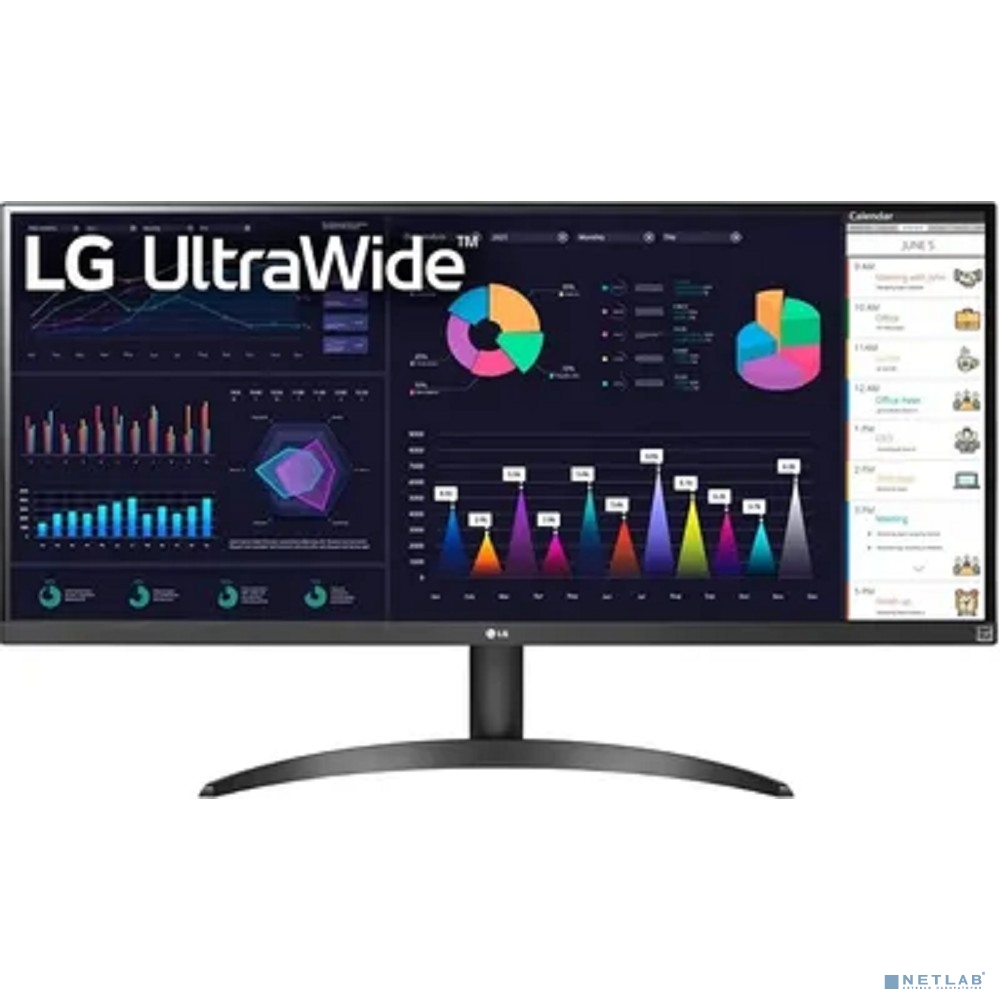 LCD LG 34" 34WQ500-B UltraWide черный