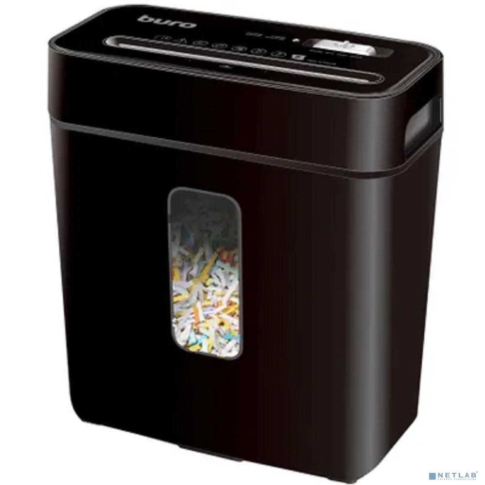 Шредер Buro Home BU-S630 (секр.P-4)/фрагменты/6лист./11лтр./пл.карты