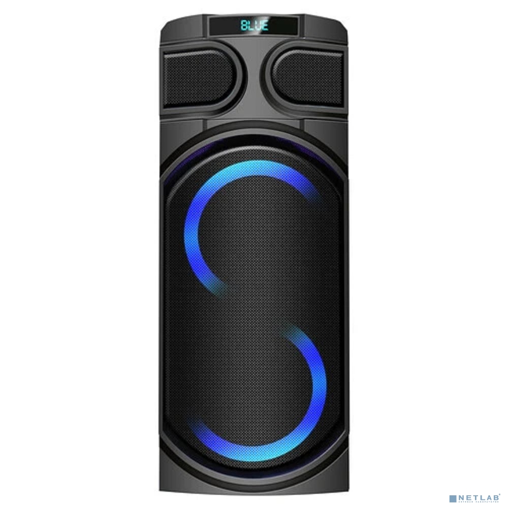 Ginzzu GM-203, Акустическая система Midi, RGB/BT/USB/SD/FM/ДУ