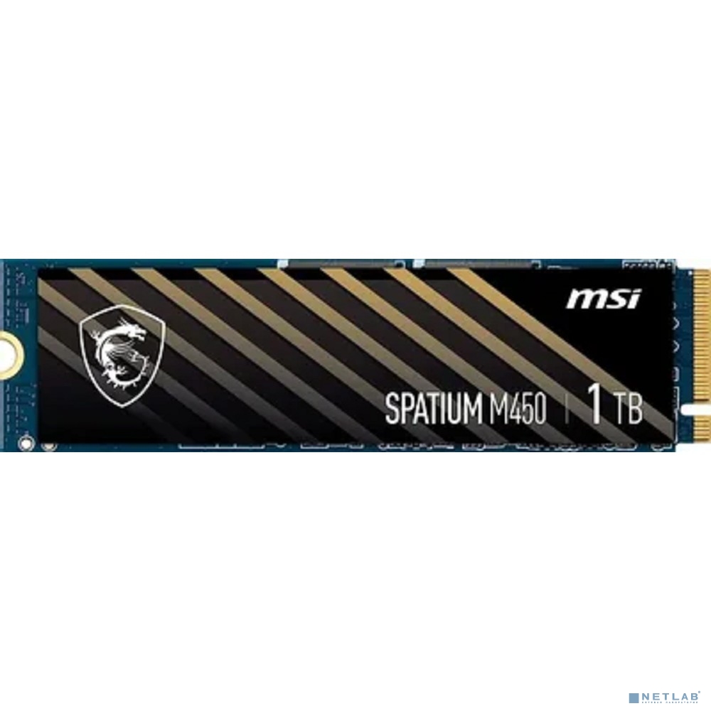 Твердотельный накопитель SSD MSI 1TB PCIe 4.0 NVMe M.2 SPATIUM M450