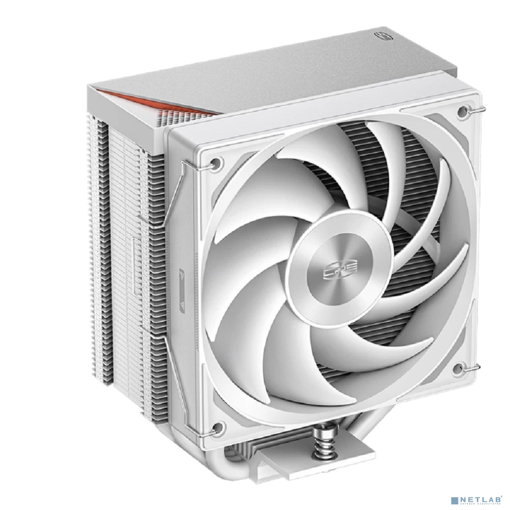 Кулер для процессора/ PCCooler RZ500 WH (250W, 4-pin PWM, 155mm, Al/Cu, 5x6mm, 1x120mm, 86.73CFM, 32dBA, 2200RPM, S: 1851/1700/1200/115X, AM5/AM4, white)