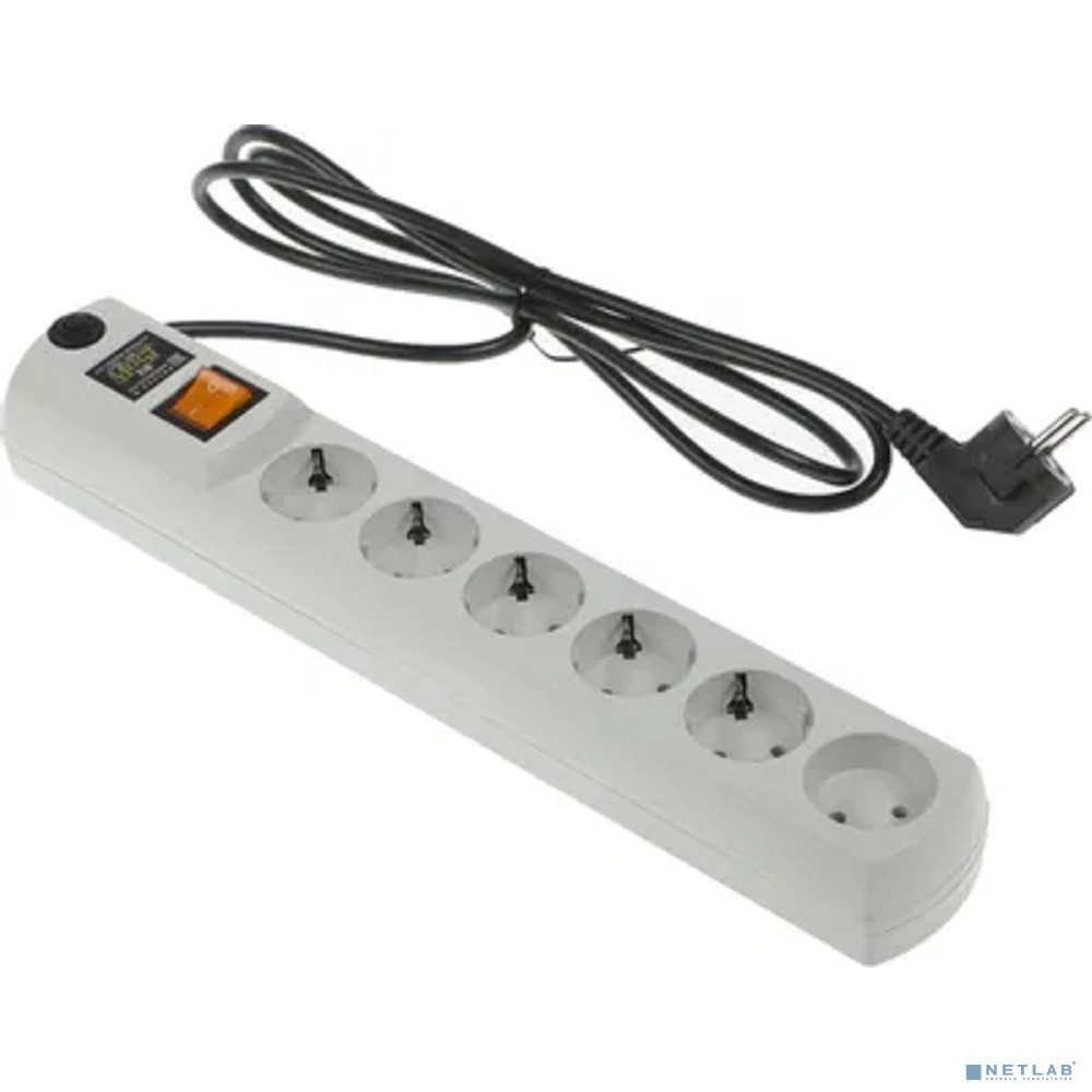 Сетевой фильтр Most H6, 2м, белый