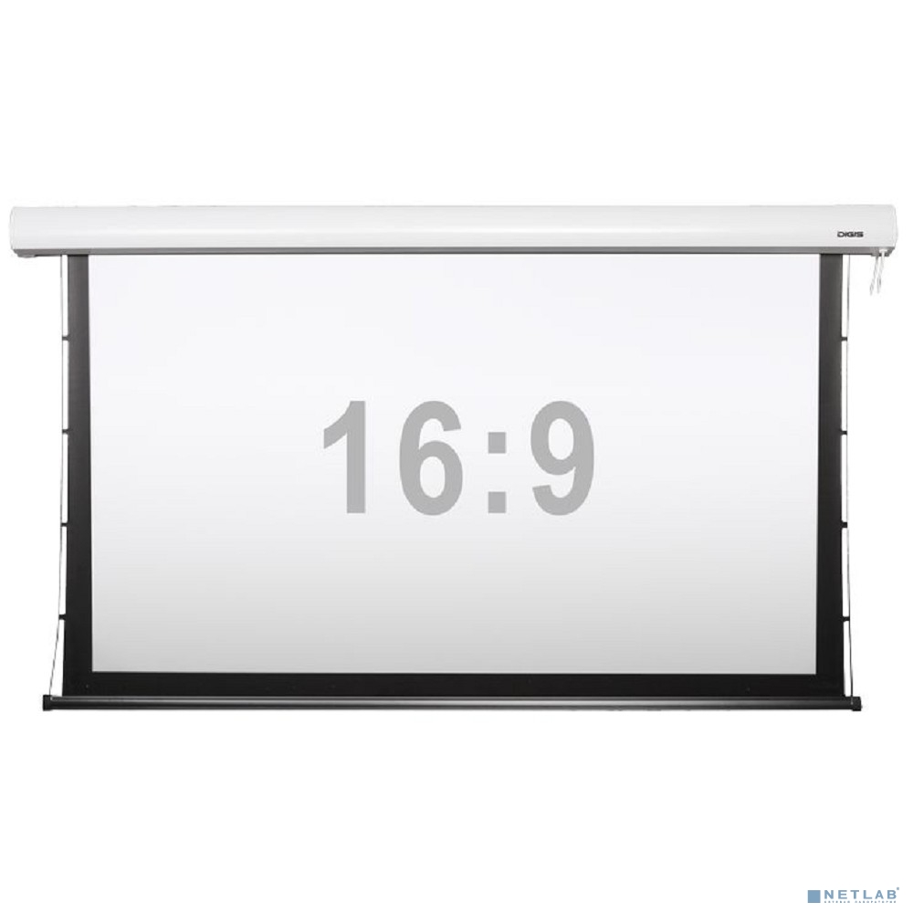 Digis TAB-Tension Экран настенный с электроприводом (формат 16:9, 120", 271x184, рабочая поверхность 265x149, MW)