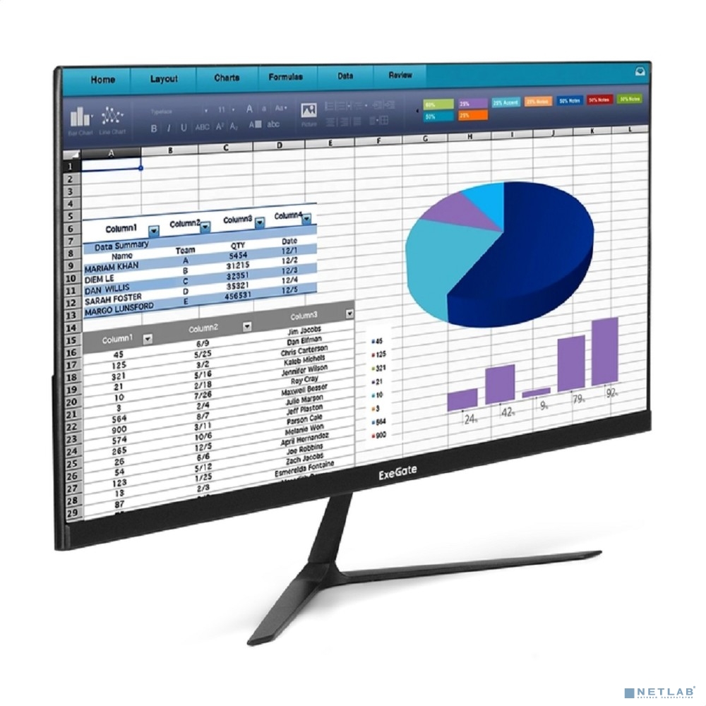 LCD ExeGate 24.5" EH1500A SmartView черный