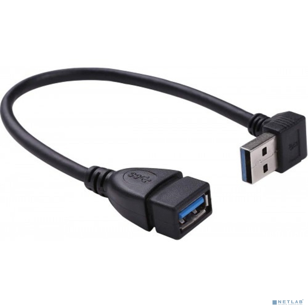 KS-is KS-401O Кабель адаптер угловой USB 3.0 M-F, левый