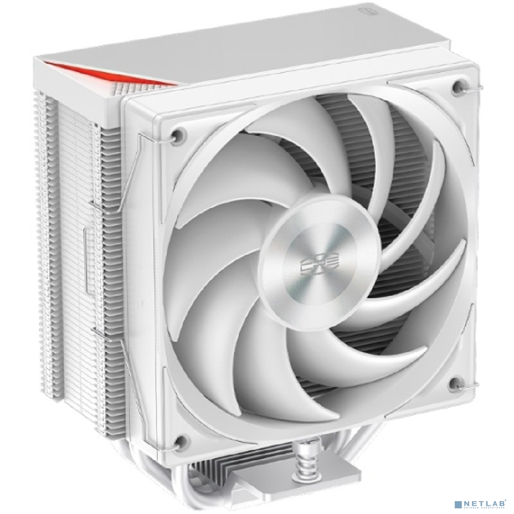 Кулер PCCooler RZ400 V2 WH S115X/1200/1700/18XX/AM4/AM5 (TDP 245W, 1x120mm PWM FAN, 4 тепловые трубки 6мм, 500-2000RPM, 32dBa)