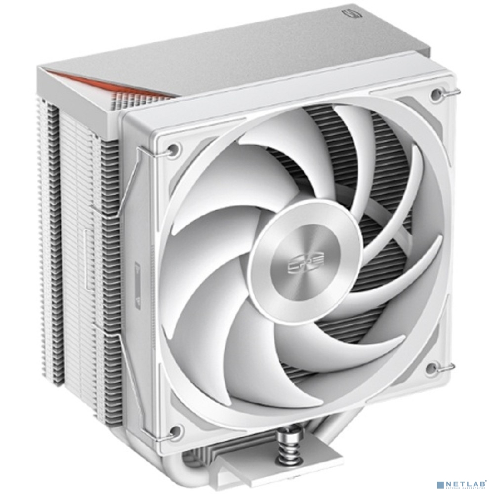 Кулер PCCooler RZ500 WH S115X/1200/1700/1851/AM4/AM5 (TDP 250W, 1x120mm PWM FAN, 4 тепловые трубки 6мм, 500-2000RPM, 32dBa)