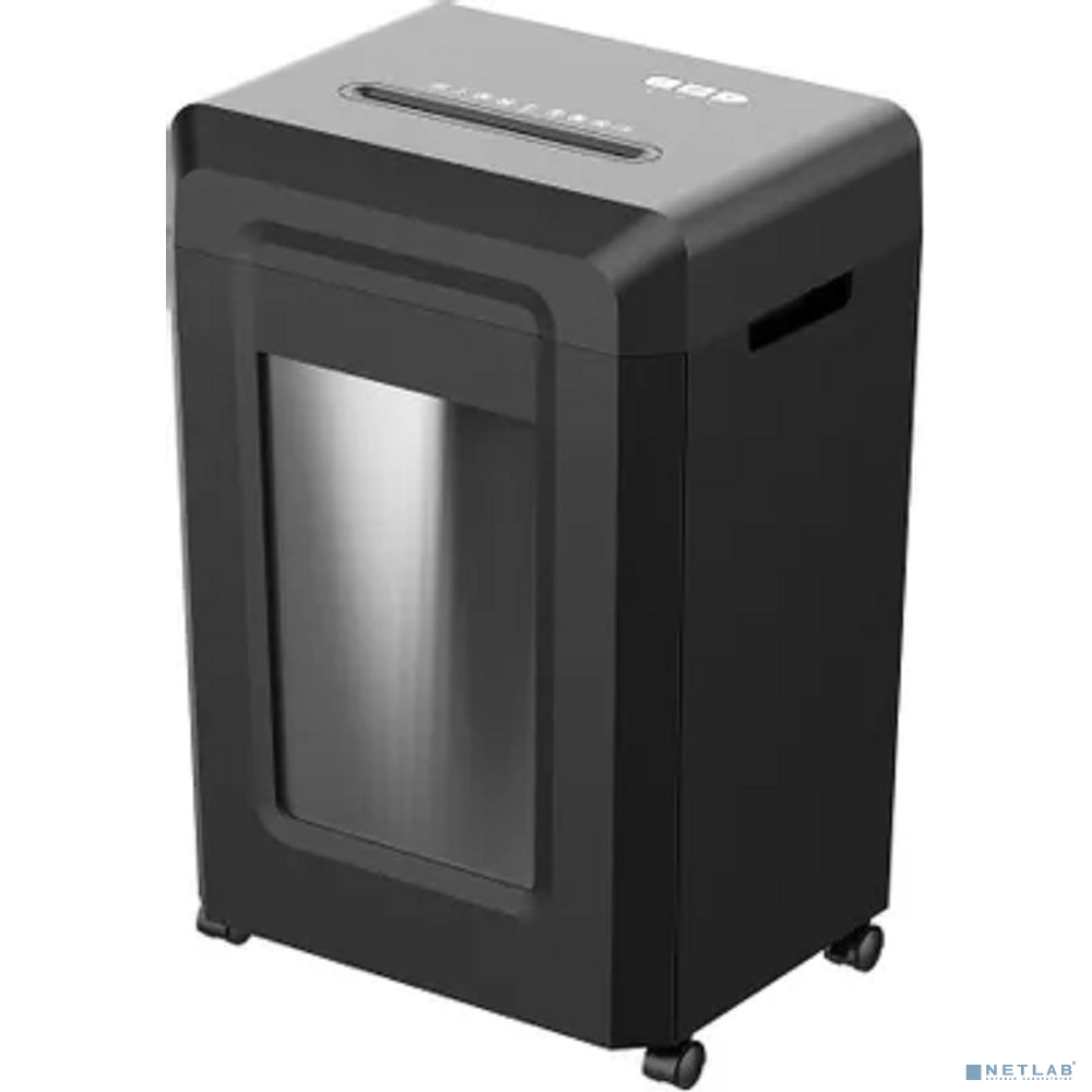 Шредер Cactus CS-SH-G9 (секр.P-4) фрагменты 18лист. 30лтр. скрепки скобы пл.карты CD