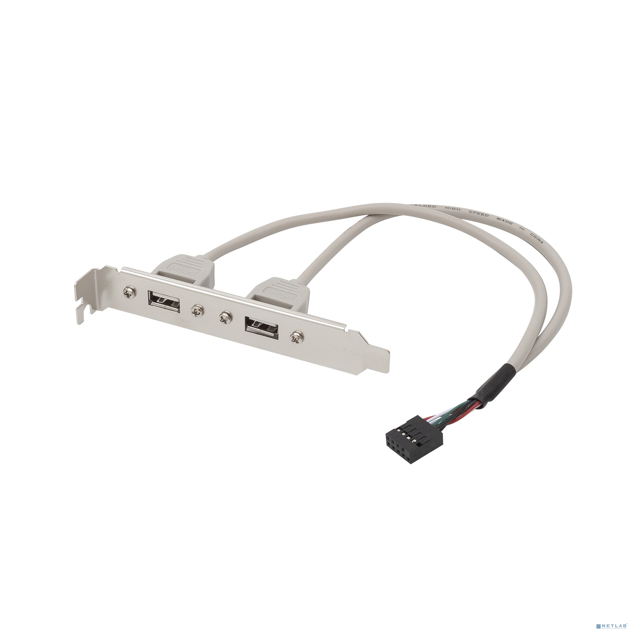 Bion планка портов 2xUSB2.0, 30 см
