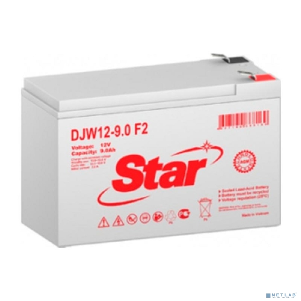 STAR Батарея DJW12-9.0 (12V/9Ah)