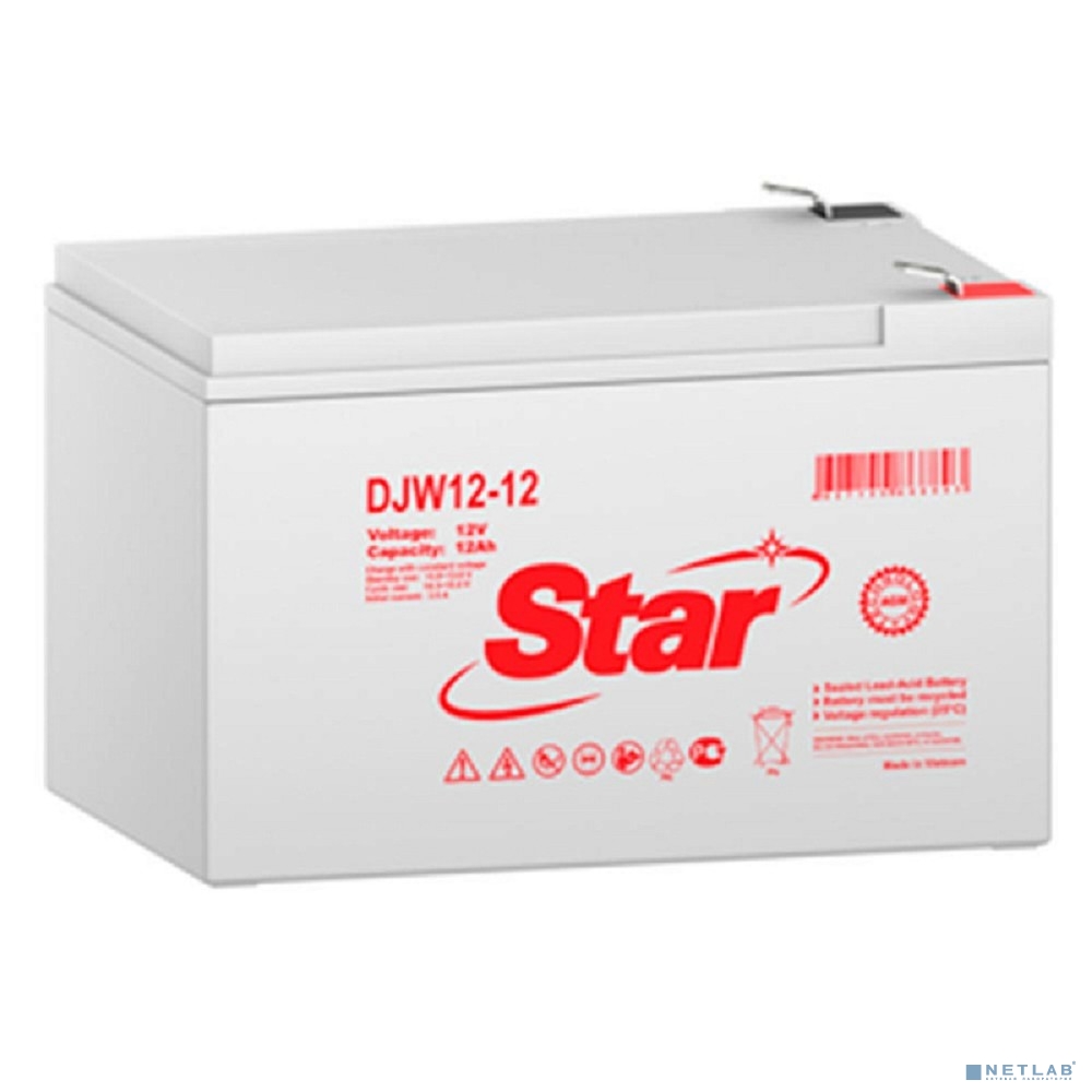 STAR Батарея DJW12-12 (12V/12Ah)