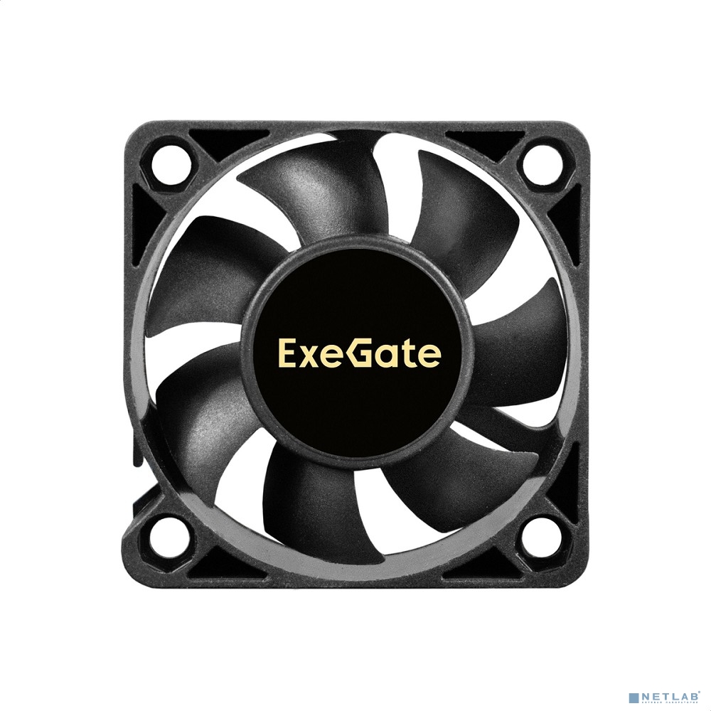 Exegate EX297025RUS Вентилятор 12В DC ExeGate EX05015B3P (50x50x15 мм, 2-Ball (двойной шарикоподшипник), 3pin, 6000RPM, 33dBA)