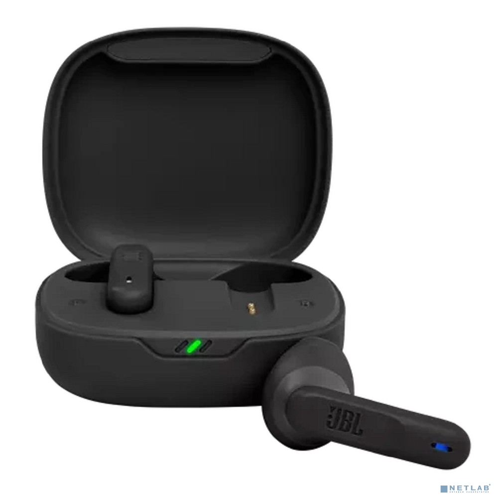 Гарнитура вкладыши JBL VIBE 300TWS черный беспроводные bluetooth в ушной раковине (JBLV300TWSBLKAM)