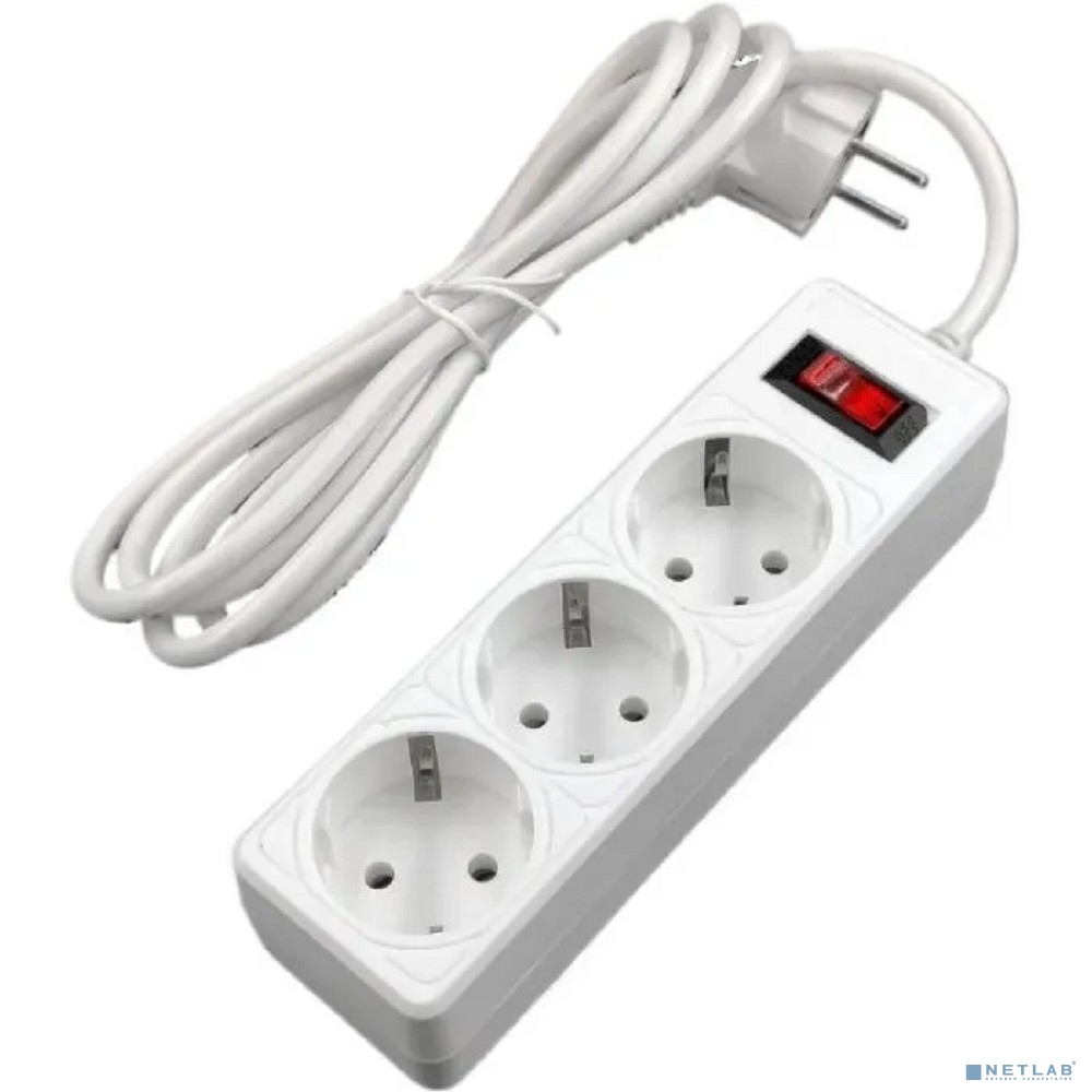 5bites Сетевой фильтр GARDA SP3W-530 3S / 3*0.75MM2 / 3M / WHITE