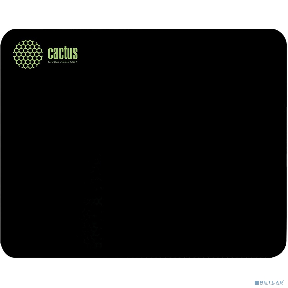 Коврик для мыши Cactus Black 220x180x2мм (CS-MPC-P01XS)