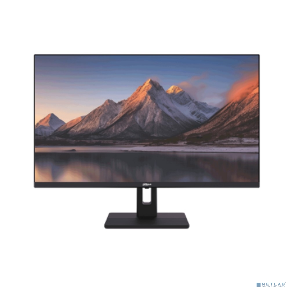 Dahua DHI-LM27-C301B 27"(16:9) QHD монитор IPS. ELED подсветка, 2560x1440, 300 кд/м2, 1200:1,178°/178°, 5 мс, 100Гц, 16.7Млн (8 бит), HDMIx1, DPx1, Аудио выход