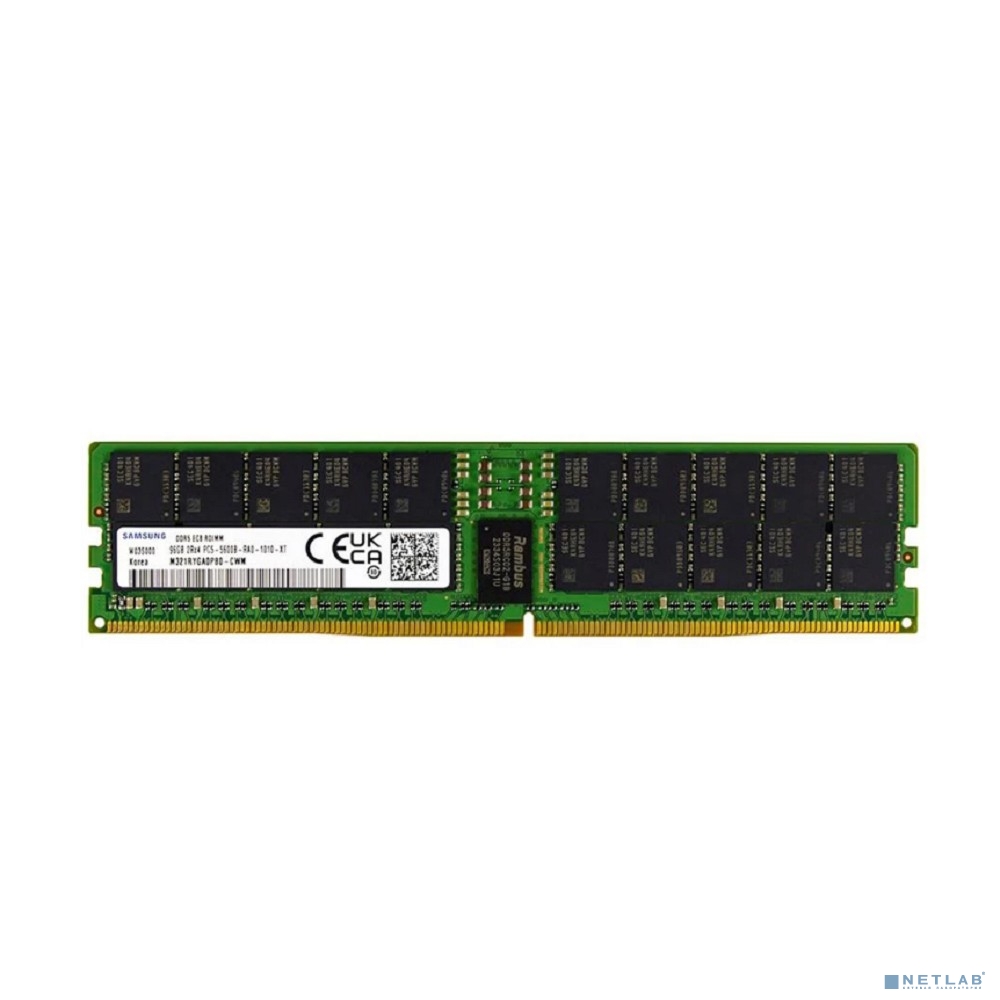 Модуль памяти Samsung 96GB Samsung DDR5 M321RYGA0PB0-CWM 5600MHz DIMM 2Rx4 Registred ECC