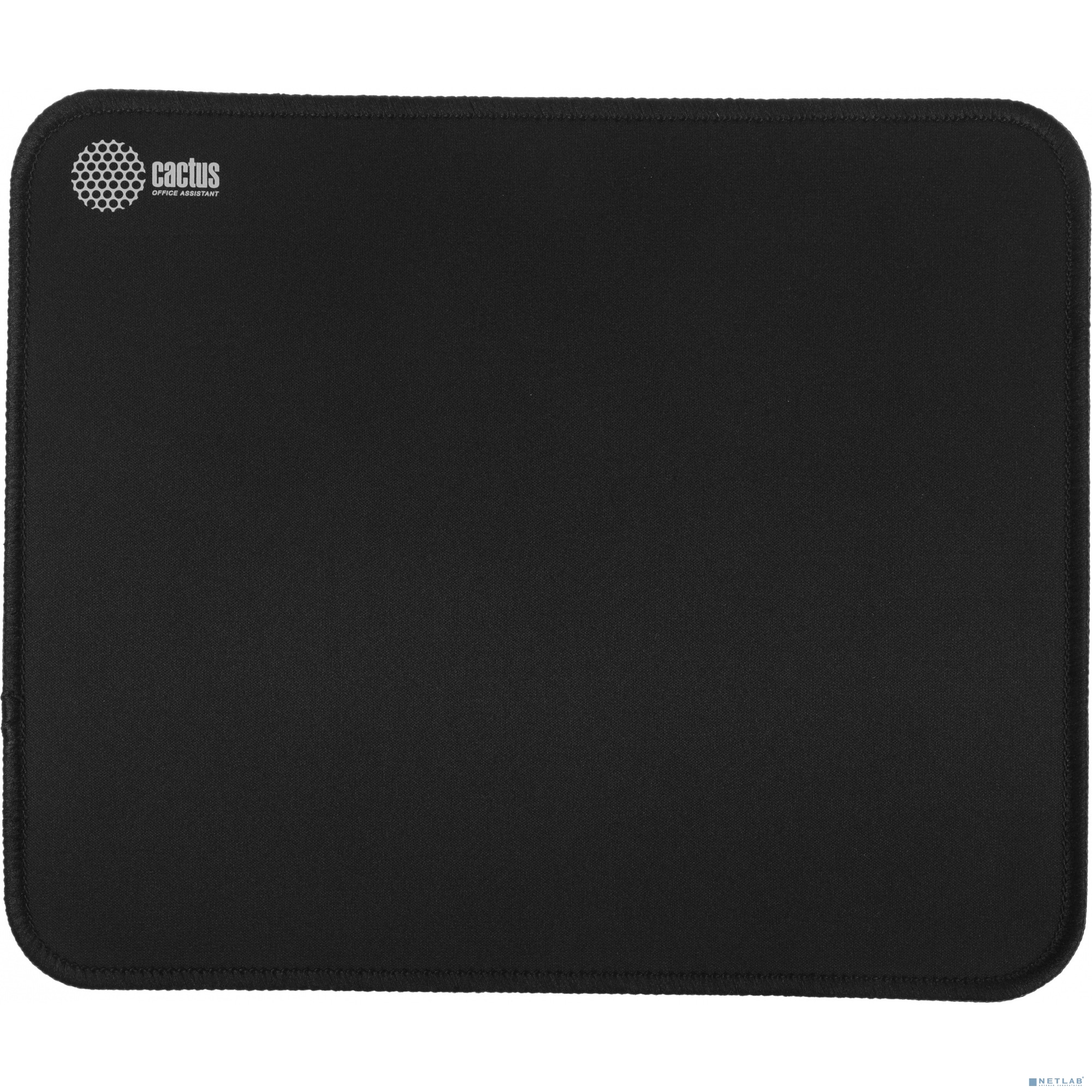 Коврик для мыши Cactus Black черный 300x250x3мм (CS-MPC-D01M)