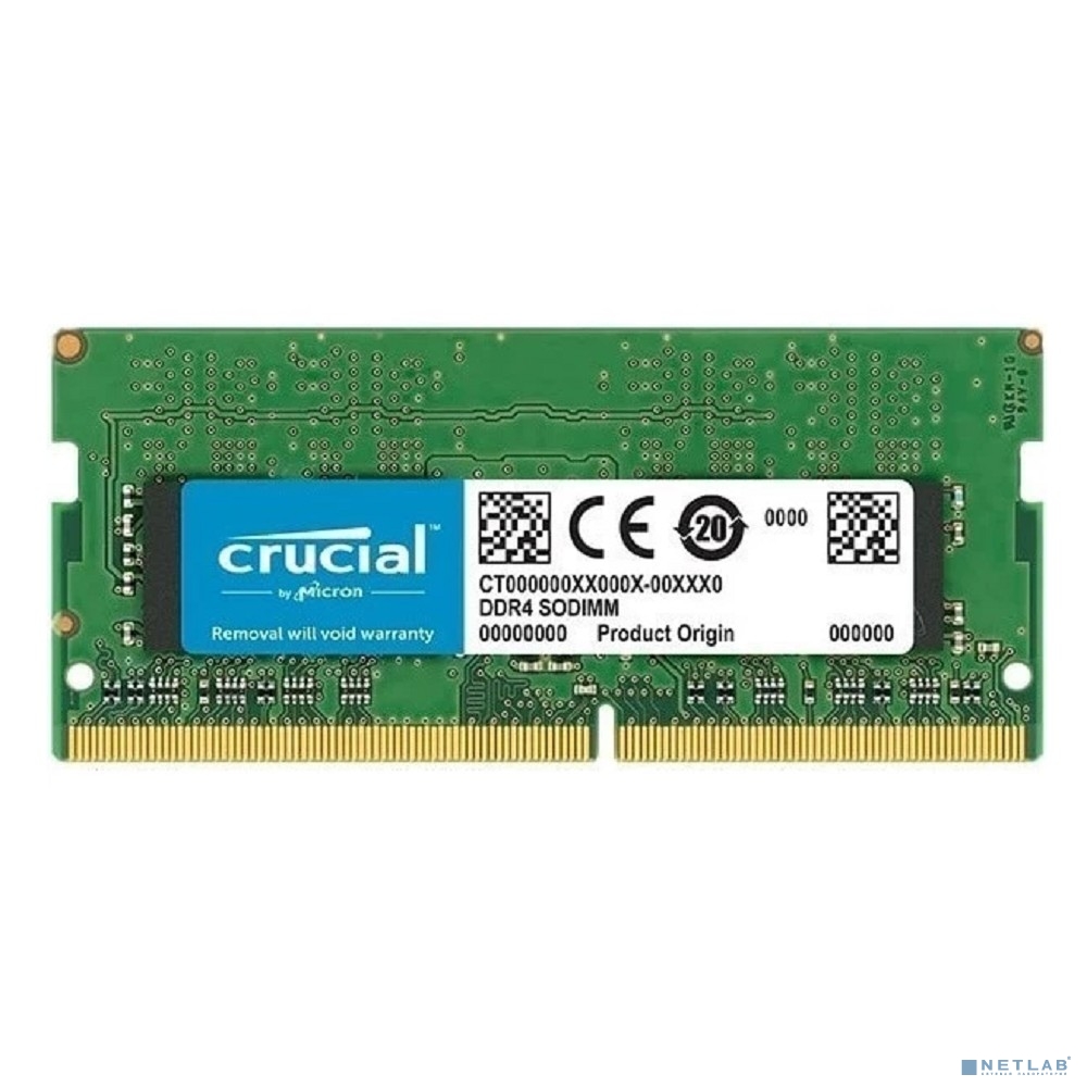 Crucial DDR4 SODIMM 8GB CB8GS3200 PC4-25600, 3200MHz