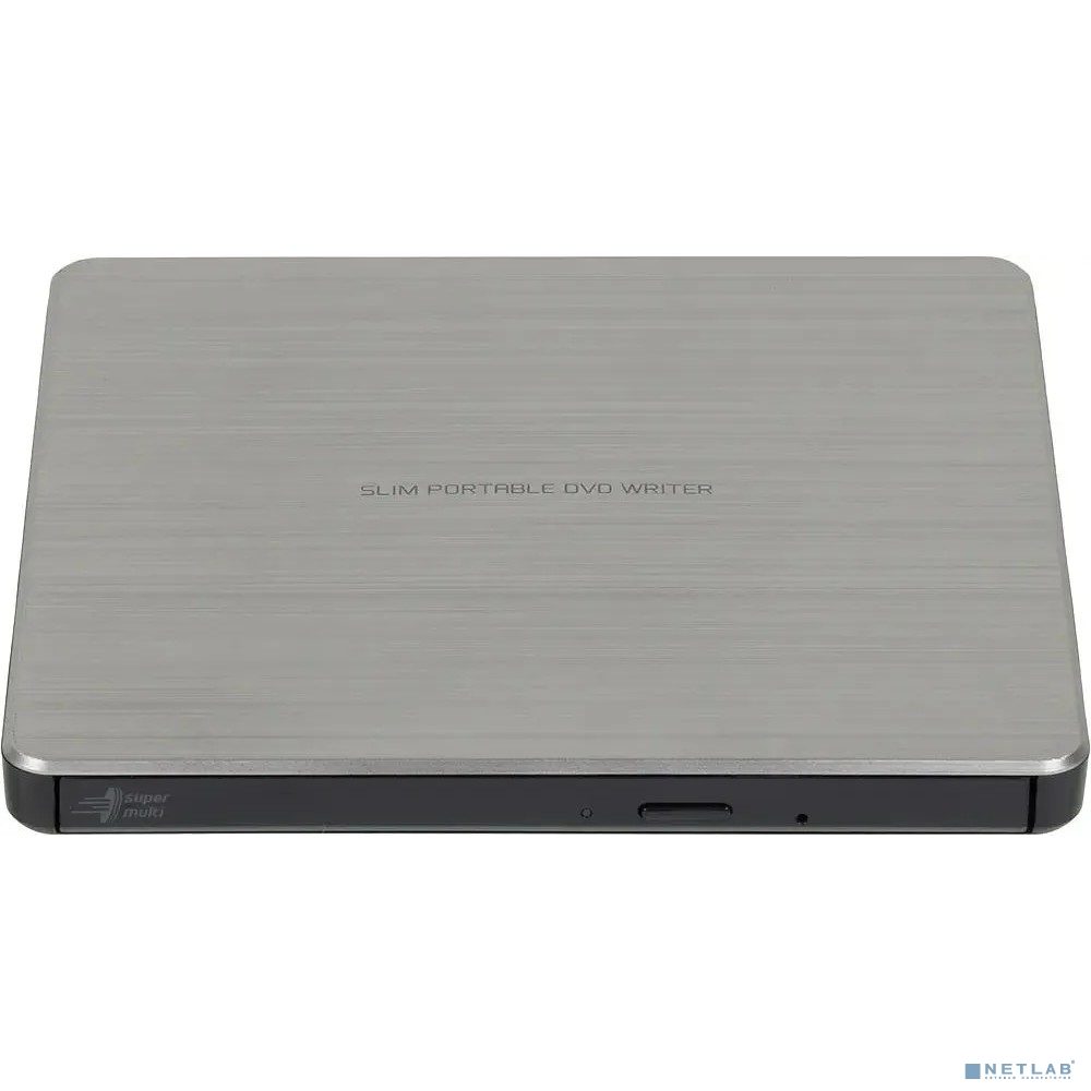 LG DVD-RW GP60NS60 ext. Silver Slim Ret. USB2.0 (совместим с 3.0)