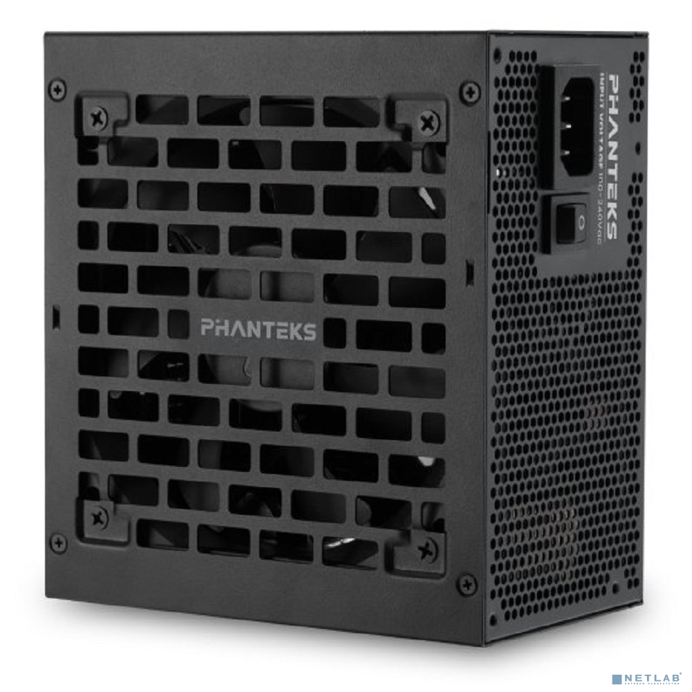 PHANTEKS Блок питания AMP BH 650W (80 Plus Bronze, ATX 3.1, APFC, 120mm Fan, Black) / PH-P650B_BK01