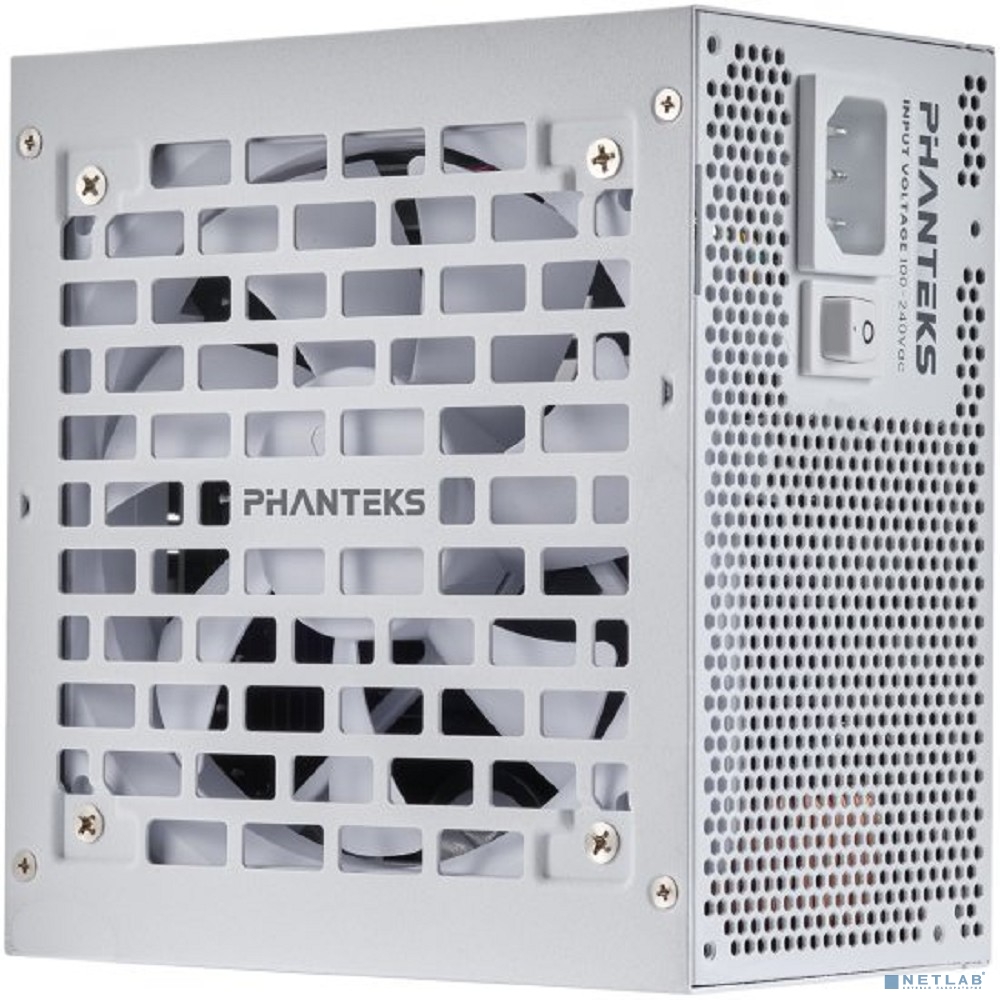 PHANTEKS Блок питания AMP BH 650W (80 Plus Bronze, ATX 3.1, APFC, 120mm Fan, White) / PH-P650B_WT01