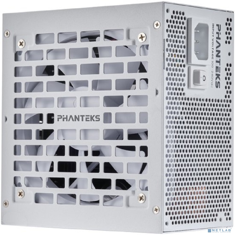 PHANTEKS Блок питания AMP BH 750W (80 Plus Bronze, ATX 3.1, APFC, 120mm Fan, White) / PH-P750B_WT01