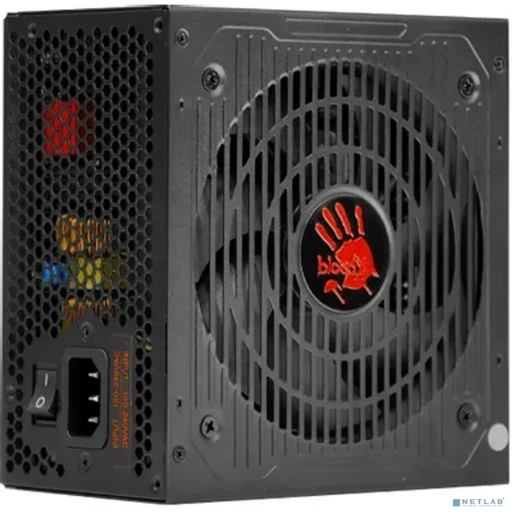 Bloody BD-PS750G-M ATX 750W 80+ gold (20+4pin) APFC 120mm fan 6xSATA Cab Manag RTL