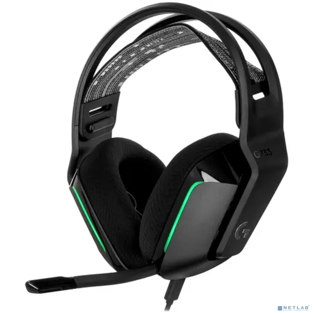 Logitech Headset G733 Lightspeed wireless black 981-000866