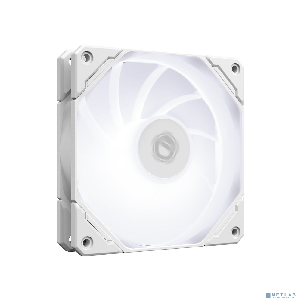 Вентилятор для корпуса ID-COOLING TF-12025-PRO SW (120mm, 1500rpm, 70 CFM, 28.9 дБ, PWM 4-pin, white) (TF-12025-PRO SW)