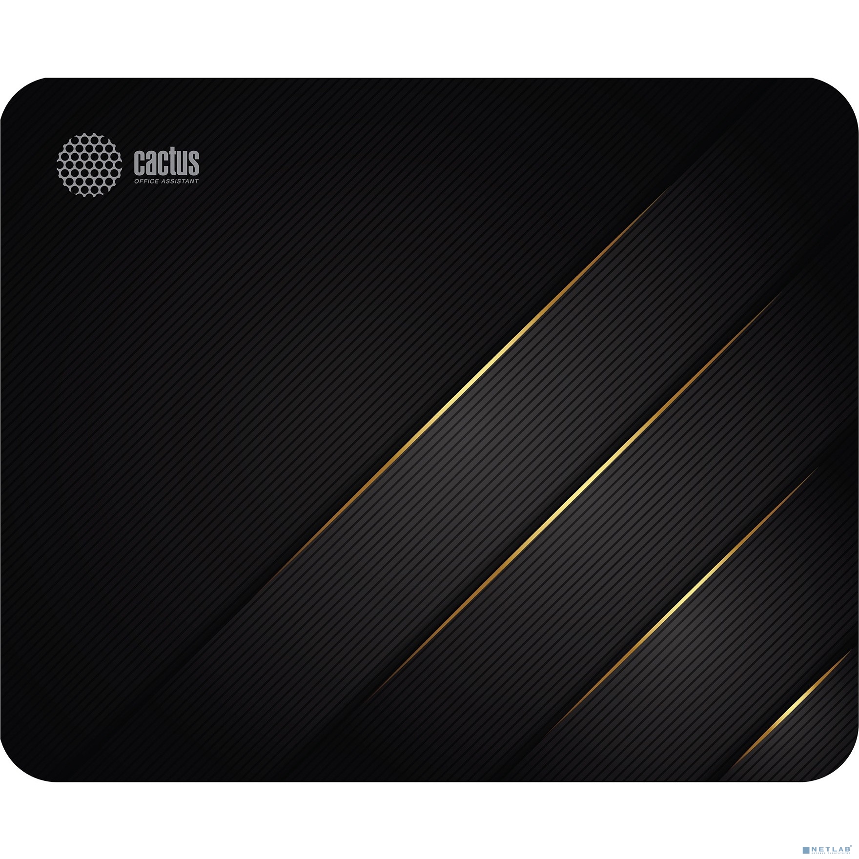 Коврик для мыши Cactus Gold Geometry 300x250x2мм (CS-MPC-P04M)