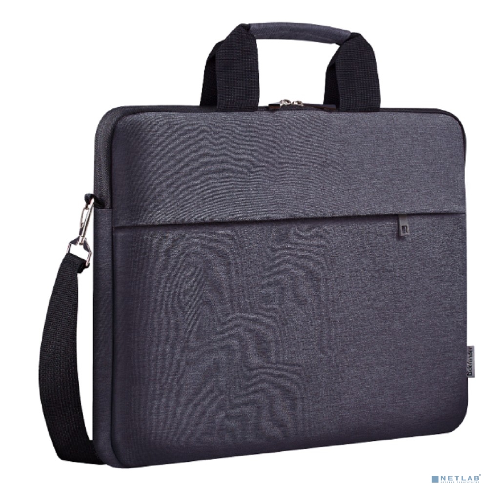 Defender Сумка для ноутбука Chic 15.6" серый, карман (26087)