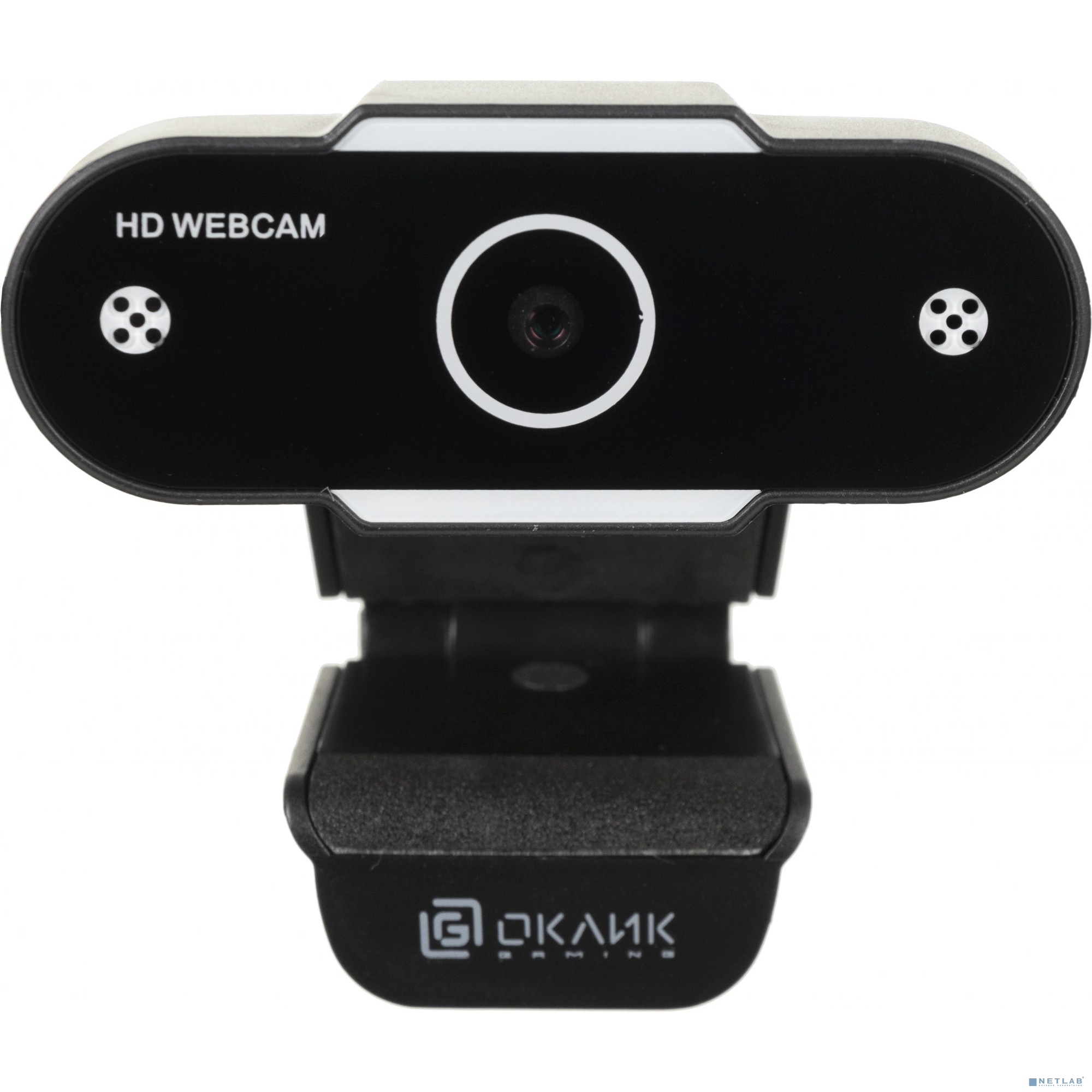 Оклик OK-C012HD черный 1Mpix (1280x720) USB2.0 с микрофоном